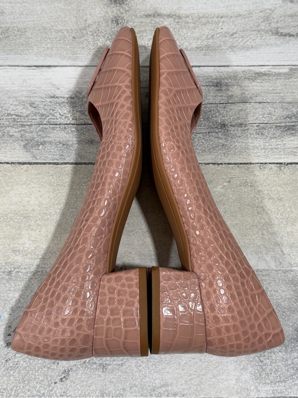 TORY BURCH Georgia Pump soft croc embossed meadowsweet - Size - 10.5 .US - Picture 5 of 11